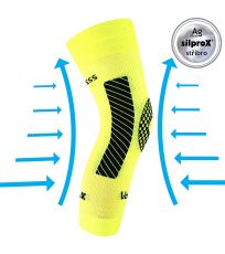 Unisex kompresní návlek na koleno - 1 ks Protect VoXX® neon žlutá