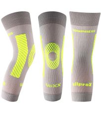 Unisex kompresní návlek na koleno - 1 ks Protect VoXX® světle šedá
