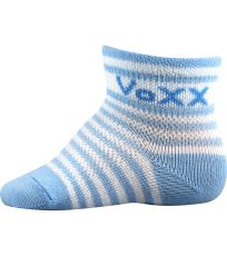 Kojenecké prodyšné ponožky - 3 páry Fredíček VoXX® mix pruhy/kluk