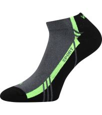 Unisex sportovní ponožky - 3 páry Pinas Voxx tmavě šedá