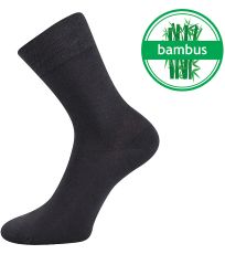 Unisex ponožky - 3 páry Deli Lonka tmavě šedá