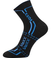 Unisex sportovní ponožky - 3 páry Franz 03 Voxx černá