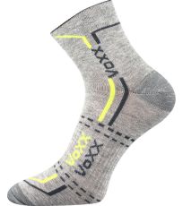Unisex sportovní ponožky - 3 páry Franz 03 Voxx světle šedá melé