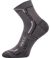 Unisex sportovní ponožky - 3 páry Franz 03 Voxx tmavě šedá