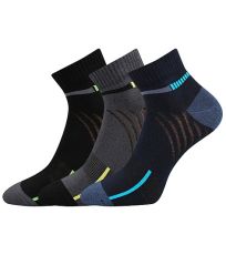 Unisex vzorované ponožky - 3 páry Piki 47 Boma