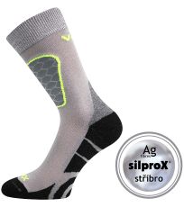 Unisex ponožky Solax Voxx světle šedá