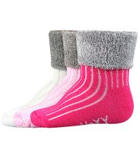Kojenecké froté ponožky - 3 páry Lunik Voxx
