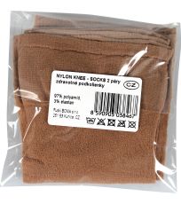 Silonové podkolenky - 2 páry NYLON 20DEN Lady B beige