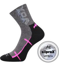 Unisex sportovní ponožky Walli VoXX® černá II