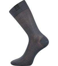 Pánské společenské ponožky - 3 páry Destyle Lonka tmavě šedá