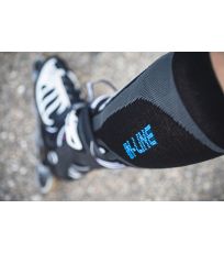 Sportovní podkolenky In-line III VoXX® černá/modrá