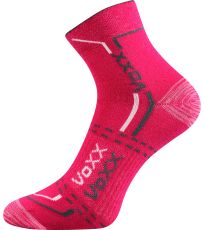 Unisex sportovní ponožky - 3 páry Franz 03 Voxx magenta