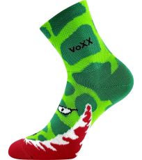Unisex vzorované sportovní ponožky Ralf X Voxx krokodýl