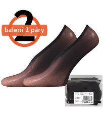 Silonové ponožky - 2 páry NYLON 20 DEN Lady B nero