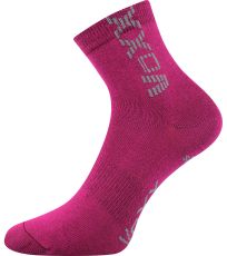 Dětské sportovní ponožky - 3 páry Adventurik VoXX® fuxia