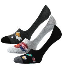 Dámské extra nízké ponožky - 3 páry Vorty Voxx