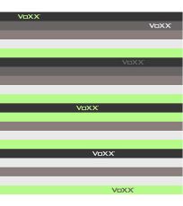 Nákrčník Multifunkční návlek Voxx pruhy neon zelená