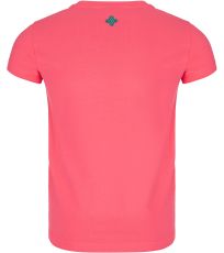 Dívčí bavlněné tričko ALBION-JG KILPI Růžová