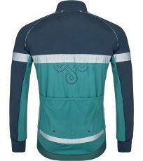 Pánská cyklistická bunda NERETO-M KILPI Tmavě zelená