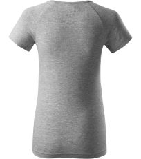 Dámské triko Dream Malfini tmavě šedý melír