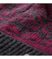 Unisex čepice LUKENE ALPINE PRO fuchsiová