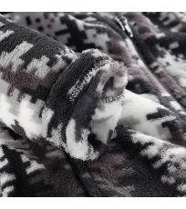 Dětská hřejivá fleece mikina EFLINO ALPINE PRO tmavě šedá