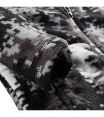Dětská hřejivá fleece mikina EFLINO ALPINE PRO tmavě šedá