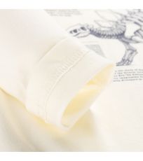 Dětské triko z organické bavlny ECCO 2 ALPINE PRO krémová