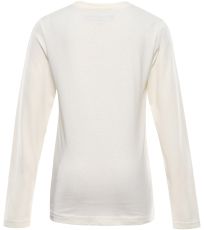 Dětské triko z organické bavlny ECCO 2 ALPINE PRO krémová