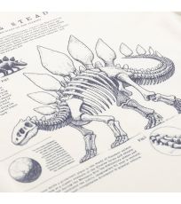 Dětské triko z organické bavlny ECCO 2 ALPINE PRO krémová