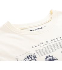 Dětské triko z organické bavlny ECCO 2 ALPINE PRO krémová