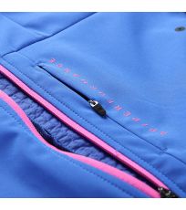 Dámská softshellová bunda UKEBA 2 ALPINE PRO Dazzling blue