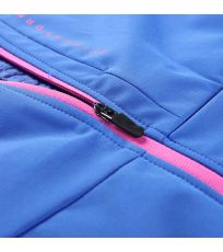 Dámská softshellová bunda UKEBA 2 ALPINE PRO Dazzling blue