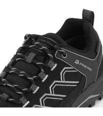 Unisex outdoorová kožená obuv GIMIE ALPINE PRO černá