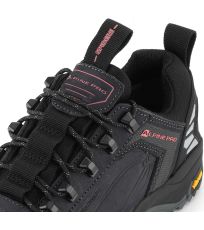 Unisex outdoorová kožená obuv SPIDERE ALPINE PRO tmavě šedá