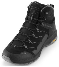 Unisex vysoká outdoorová kožená obuv CREDE ALPINE PRO černá