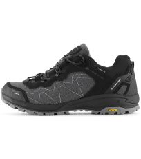 Unisex outdoorová kožená obuv IBANE 2 ALPINE PRO černá