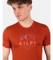 Pánské funkční triko LISMAIN-M KILPI Hnědá