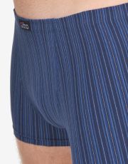 Pánské kratší boxerky 73138P GINA Lékořice-sv. modrá