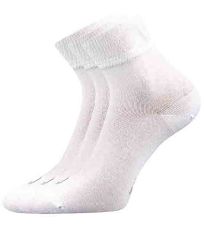 Unisex ponožky - 3 páry Emi Lonka bílá