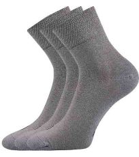 Unisex ponožky - 3 páry Emi Lonka světle šedá