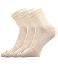 Unisex sportovní ponožky - 3 páry Regular VoXX® béžová