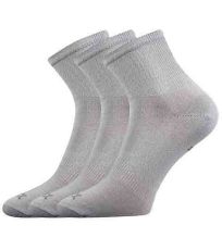 Unisex sportovní ponožky - 3 páry Regular Voxx světle šedá