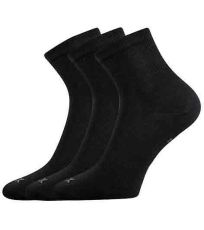 Unisex sportovní ponožky - 3 páry Regular Voxx černá