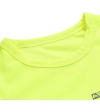 Dětské funkční tílko NEQO ALPINE PRO reflexní žlutá