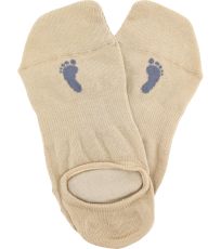 Nízké sportovní ponožky - 3 páry Barefoot sneaker VoXX® béžová