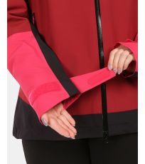 Dámská hardshellová nepromokavá bunda MAMBA-W KILPI Červená