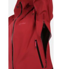 Dámská hardshellová nepromokavá bunda MAMBA-W KILPI Červená