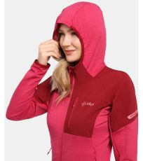 Dámská funkční mikina MEMPHIS-W KILPI Růžová