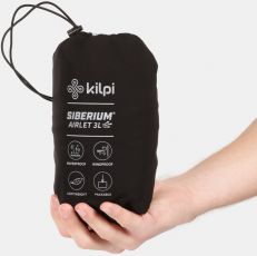 Pánská nepromokavá bunda HURRICANE-M KILPI Černá